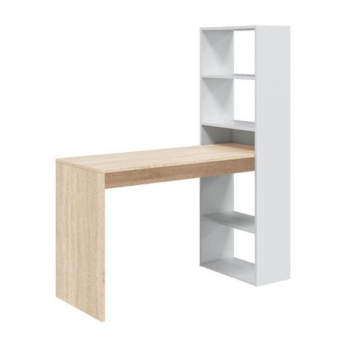 Scrivania con libreria - scrivania,