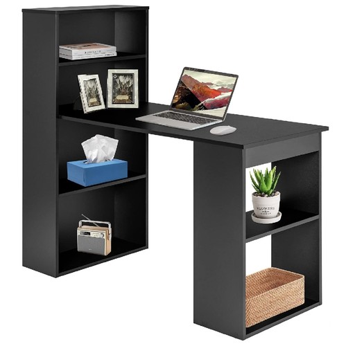 Scrivania con doppia libreria - scrivania,