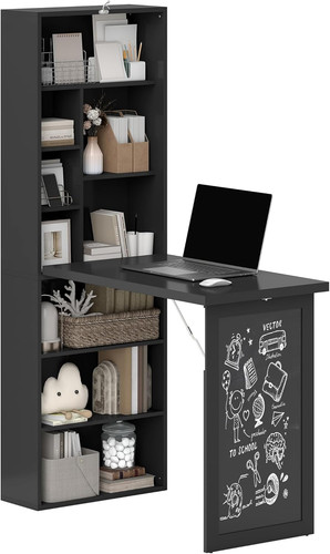 Scrivania con libreria - libreria, e