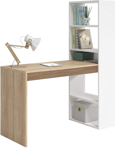 Scrivania con libreria - scrivania,