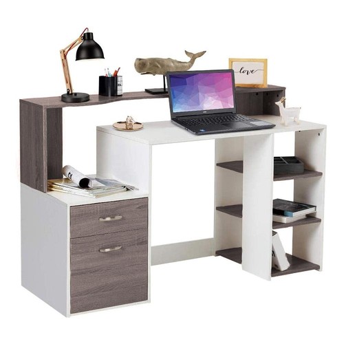 Scrivania con cassettiera - con,